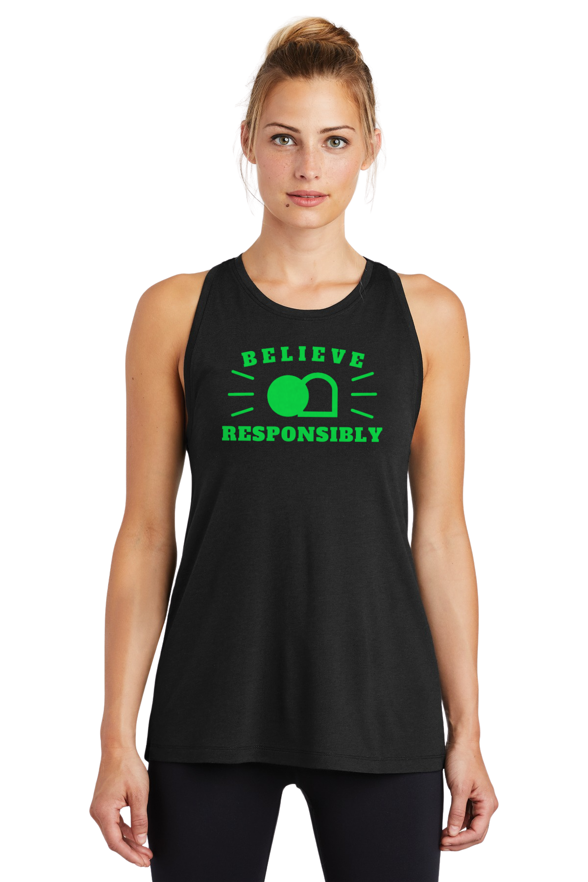 Believe Responsibly Classic Women's Racerback