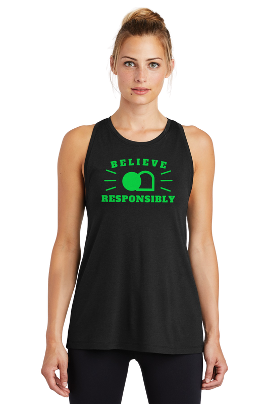 Believe Responsibly Classic Women's Racerback