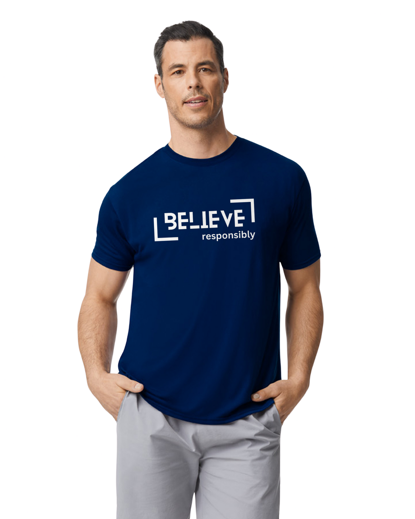 Believe Responsibly Men's Performance Shirt
