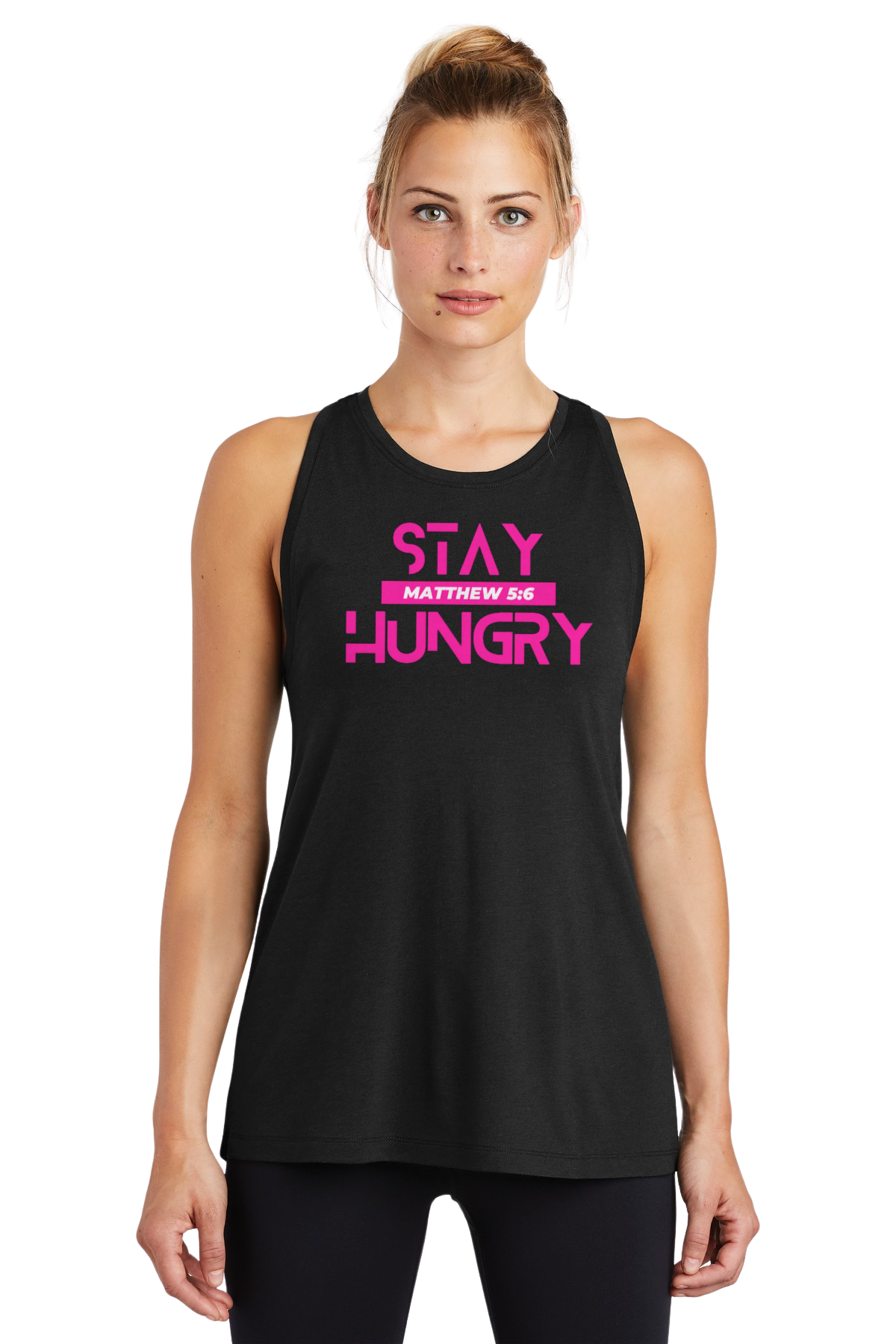 Stay Hungry Women's Racerback