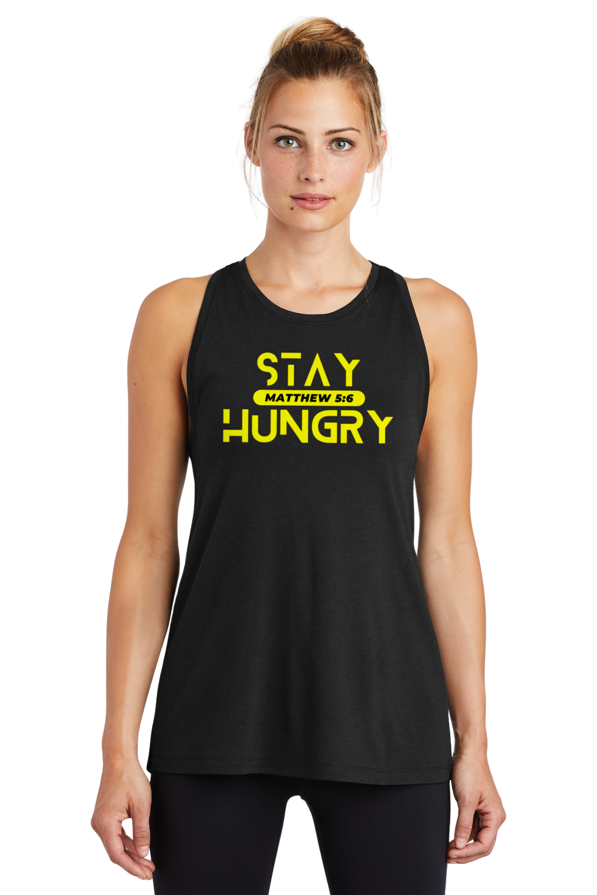 Stay Hungry Women's Racerback