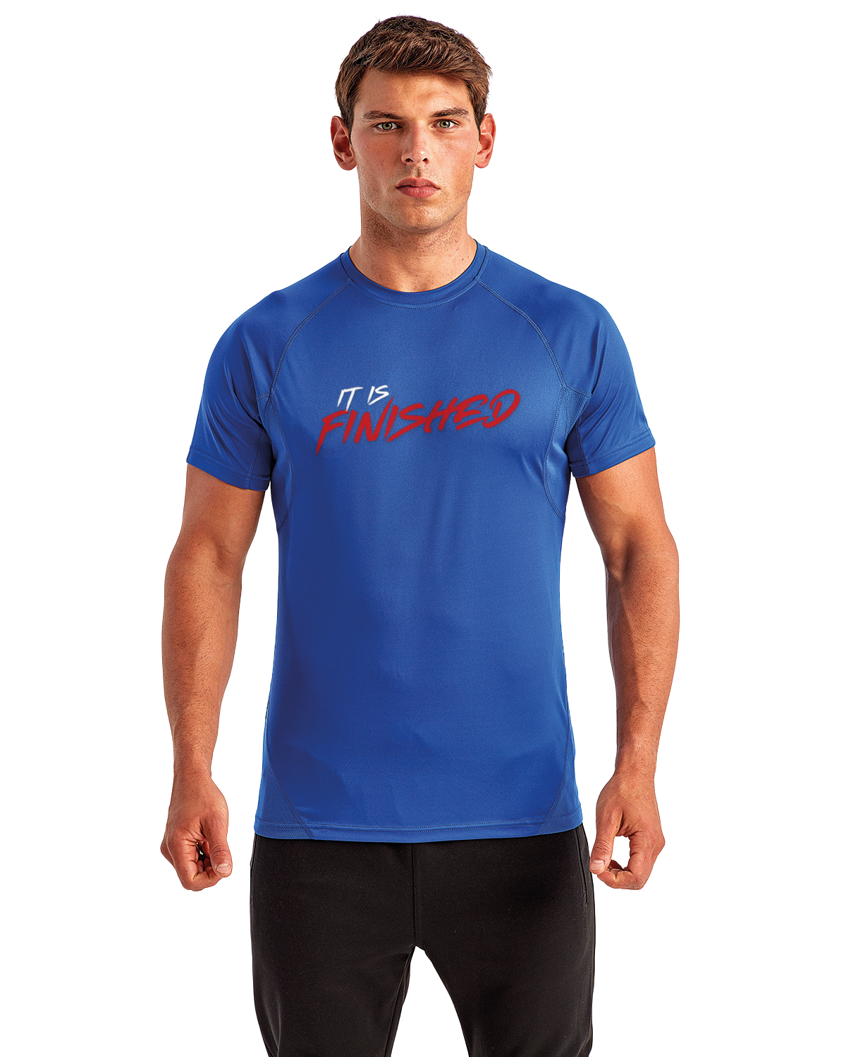 Tetelestai Men's Dri-fit (back design)