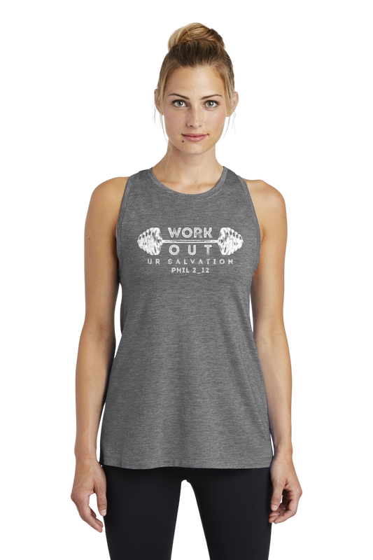 Work Out UR Salvation Women's Racerback