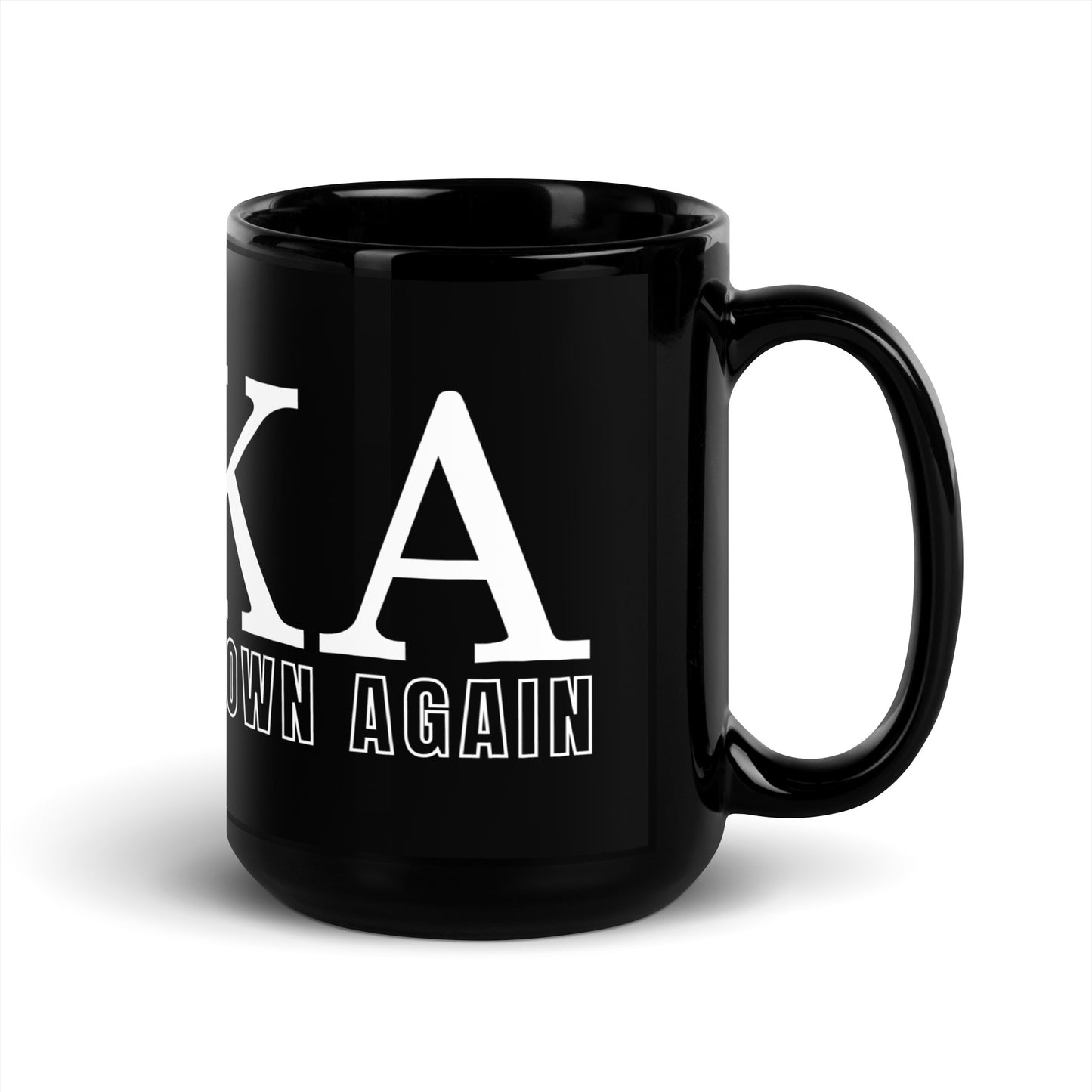 Make Jesus Known Again Black Glossy Mug