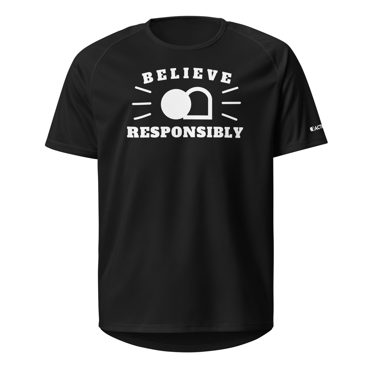 Believe Responsibly Classic sports jersey