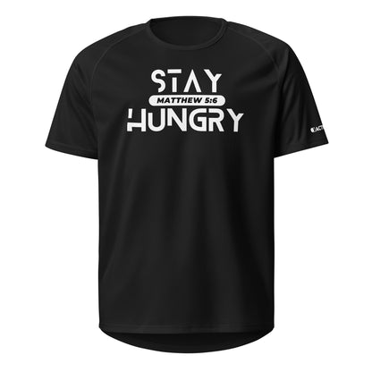 Stay Hungry Unisex sports jersey