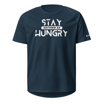 Stay Hungry Unisex sports jersey