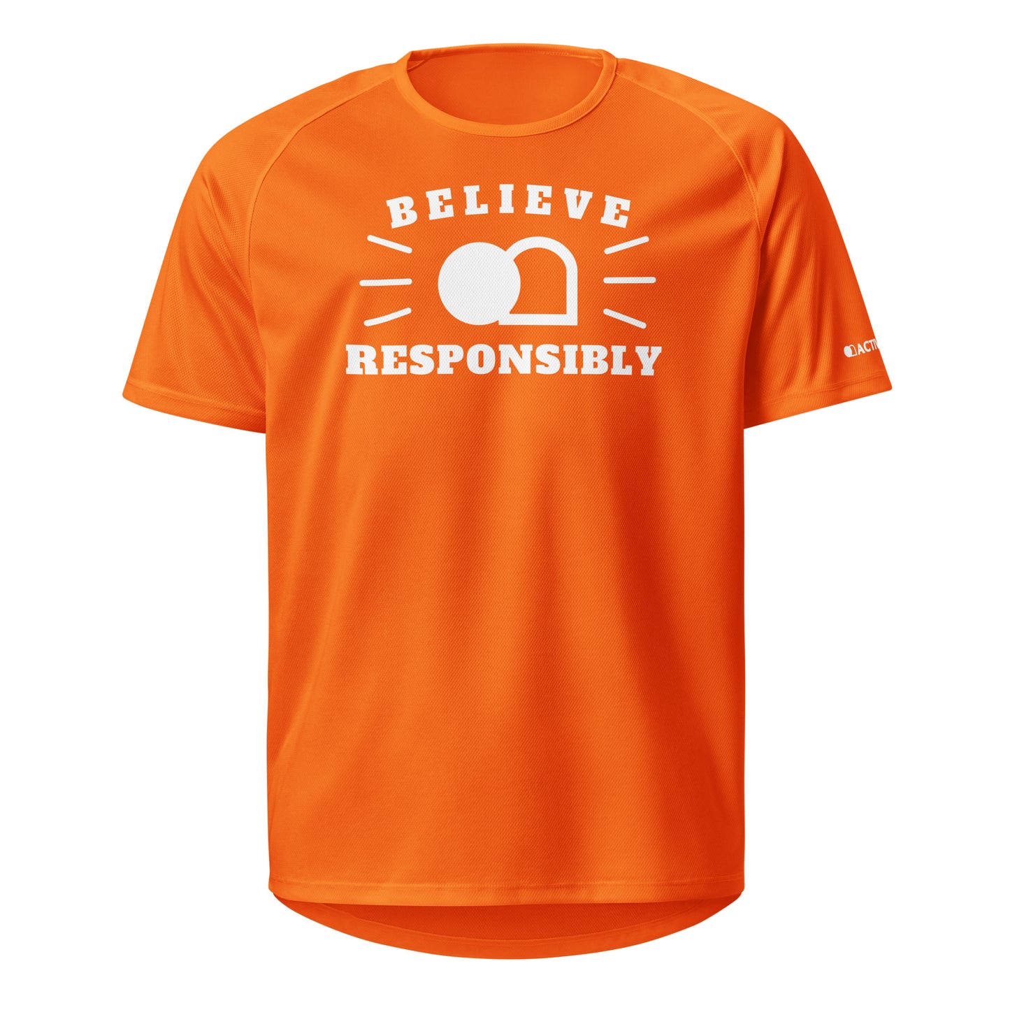 Believe Responsibly Classic sports jersey