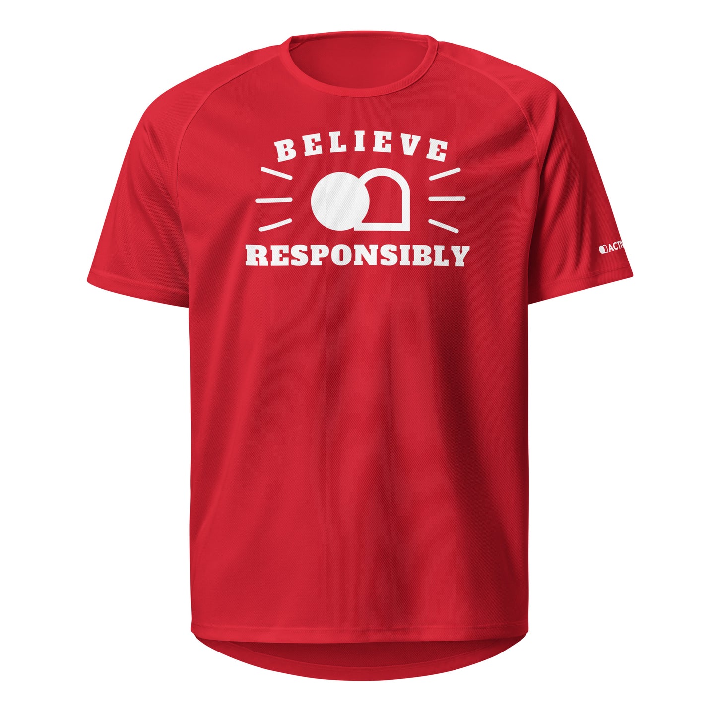 Believe Responsibly Classic sports jersey