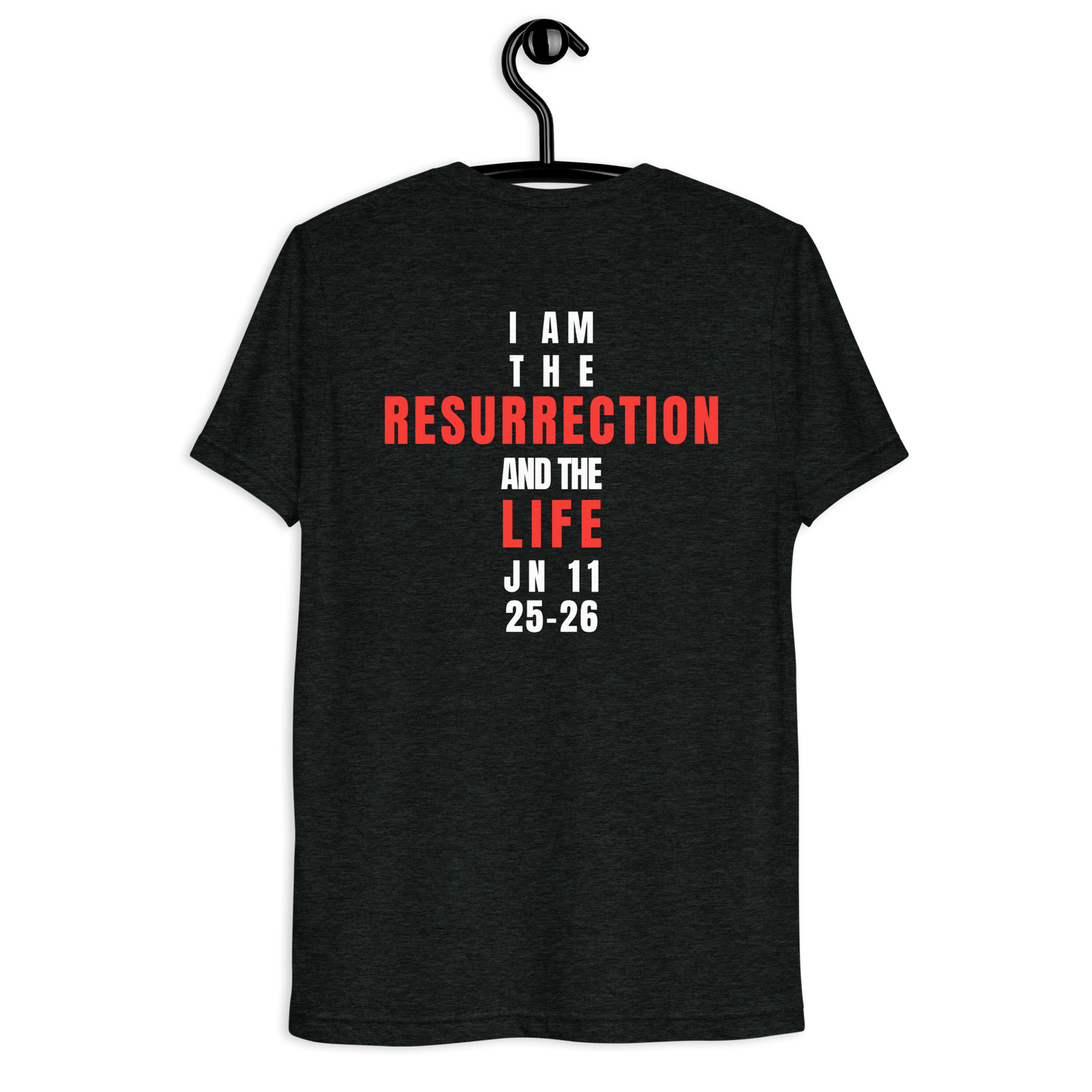 Resurrection and Life (design on back)